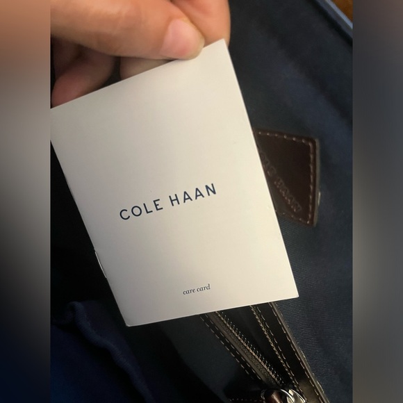 Cole Haan Cow Leather Men’s Crossbody Bag - Picture 14 of 16